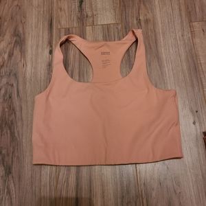 Girlfriend collective Paloma Bra in Sherbert